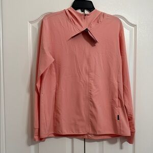 Women's Pink Water Resistant Utility Jacket